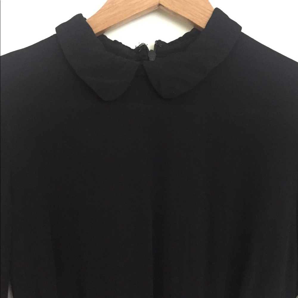 Reformation Black Mini Dress